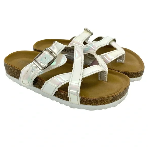Steven Madden Toddler Beached Sandals Iridescent - Picture 6 of 9